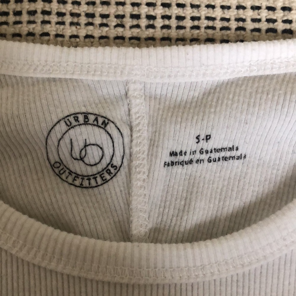 Urban outfitters white ribbed top - Picture 2 of 2